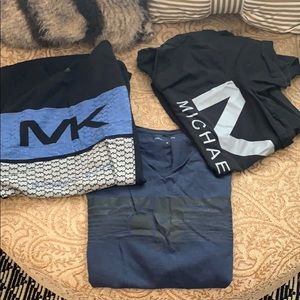 3 men’s MK shirts